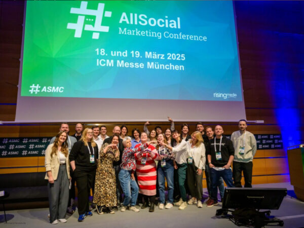 AllSocial Marketing Conference 2025 in München – jetzt mit 15 Prozent Rabatt!