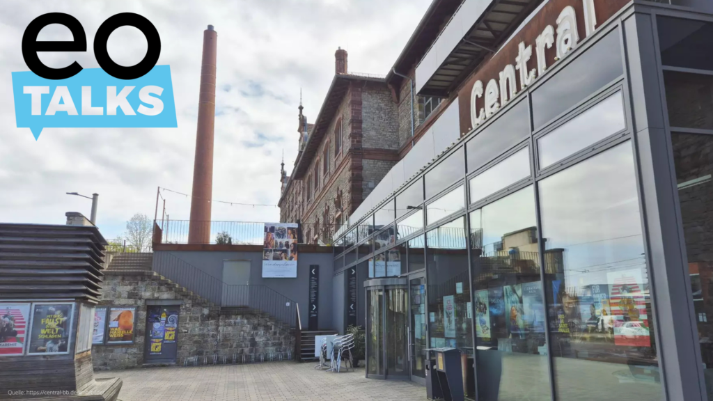 Außenansicht des Veranstaltungsorts der eoTalks im Kino Würzburg