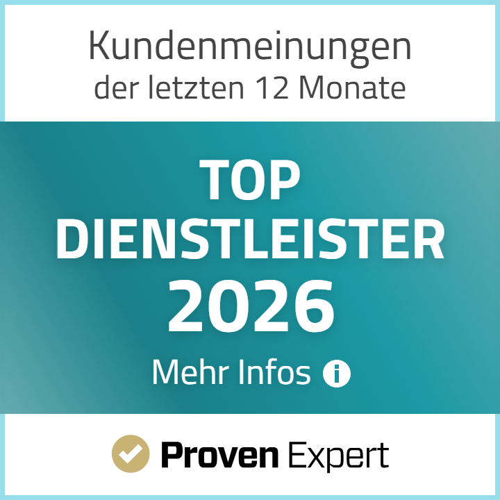 Proven Expert Top Dienstleister 2026