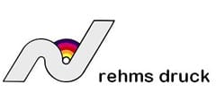 Logo: rehms druck