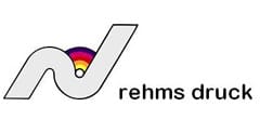 Logo: rehms druck